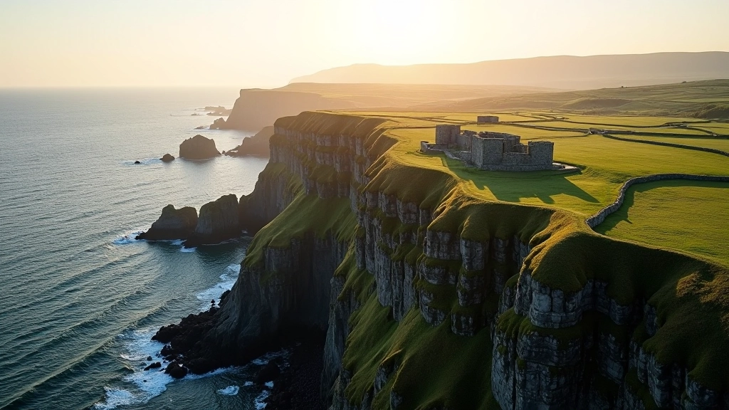 Coastal cliffs of Aran Islands